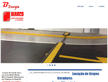 Tablet Screenshot of benergiageradores.com